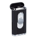 Xikar Hedron Lighter Black Chrome - Bosstyles Boston's Cigar ShopXikar Hedron Lighter Black Chrome