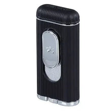 Load image into Gallery viewer, Xikar Hedron Lighter Black Chrome - Bosstyles Boston's Cigar ShopXikar Hedron Lighter Black Chrome
