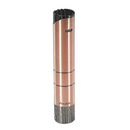 Vintage bronze Xikar Turrim cigar lighter with sleek design, featuring a durable metal body and precise flame ignition.