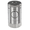 Silver Xikar Volta Quad Flame Table-Top Cigar Lighter, designed for premium cigar lighting and easy tabletop use.