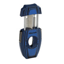 Xikar VX2 G10 Cutter Blue Cigar Cutter Boston's Cigar Shop