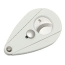 Xikar Xi2 Pearl cigar cutter with stainless steel blades and pearl finish, designed for precise cigar cutting.