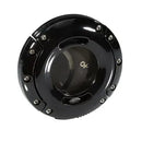 Black Xikar XO Circle Cutter for cigars, featuring a sleek black design, ideal for precise cigar cutting.