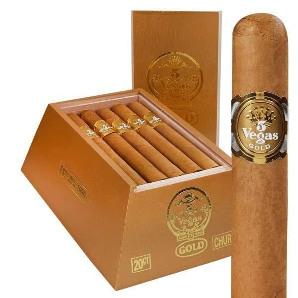 5 Vegas Gold No.1 Presidente Mild Flavor Cigar Boston's Cigar Shop