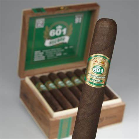 601 Green Habano Oscuro Trabuco (Toro Grande) Gordo Medium Flavored Cigars Boston's Cigar Shop