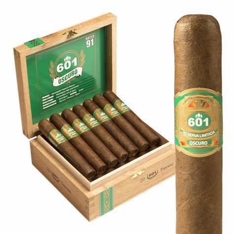 601 Green Habano Oscuro Tronco Robusto Medium Flavored Cigars Boston's Cigar Shop