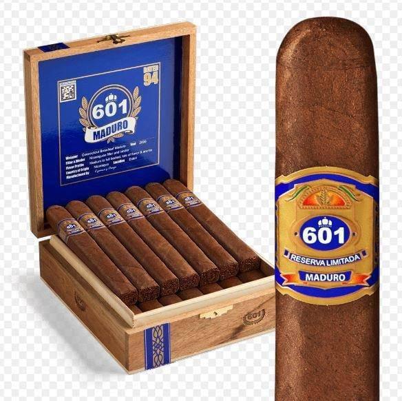 601 Serie Blue Box-Pressed Maduro Torpedo Medium Flavored Cigars Boston's Cigar Shop