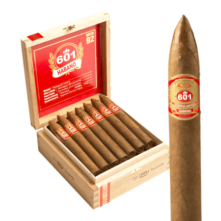 601 Serie Red Torpedo Medium Flavored Cigars Boston's Cigar Shop