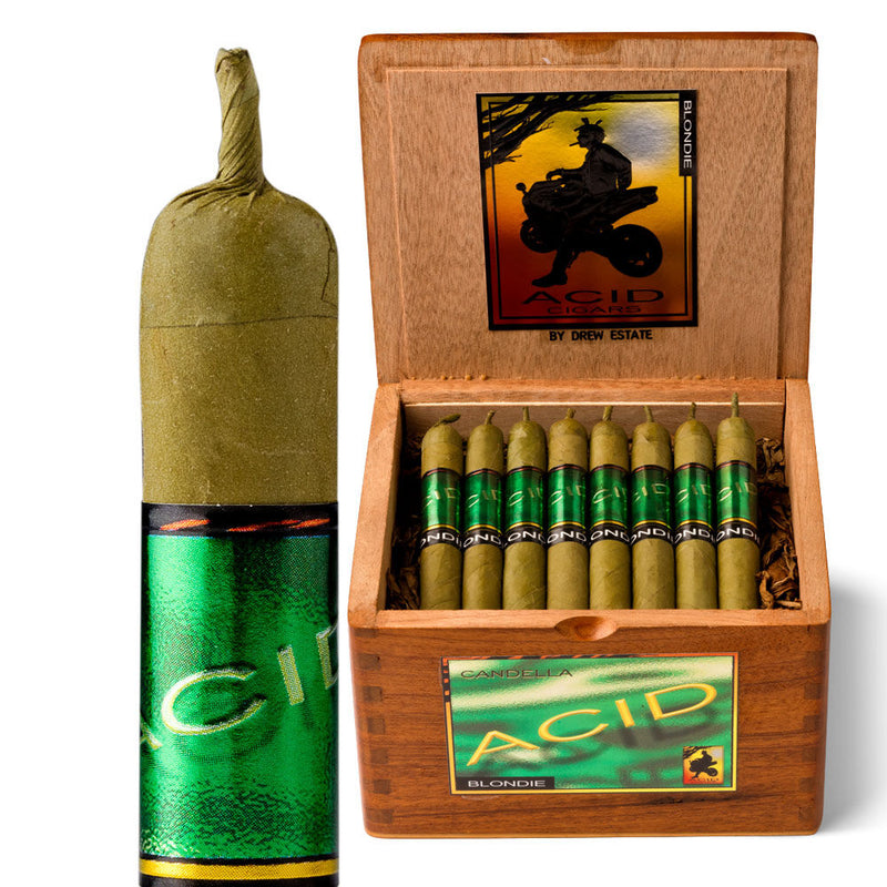 ACID Cigars by Drew Estate Blondie - Green Candela Sweet Flavored Cigar Boston's Cigar Shop
