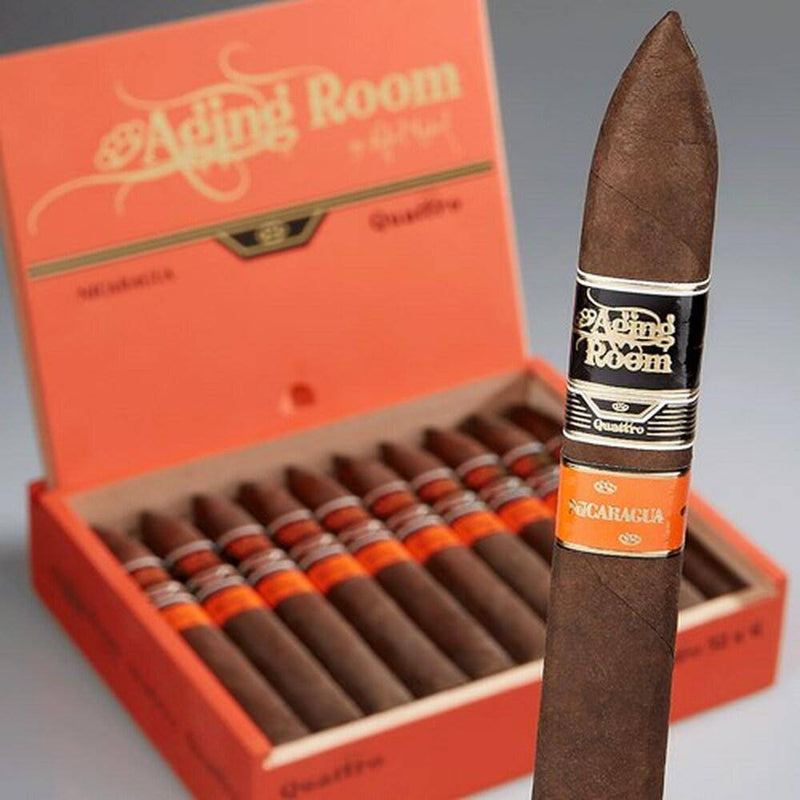 Aging Room Quattro Nicaraguan Maestro Torpedo Medium Flavored Cigars Boston's Cigar Shop