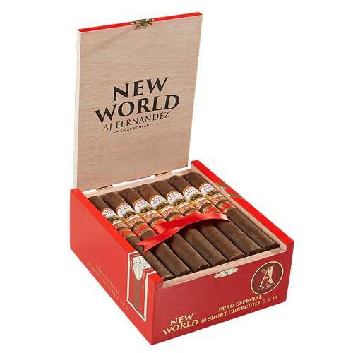AJ Fernandez New World Puro Especial Short Churchill Toro Medium Flavored Cigars Boston's Cigar Shop