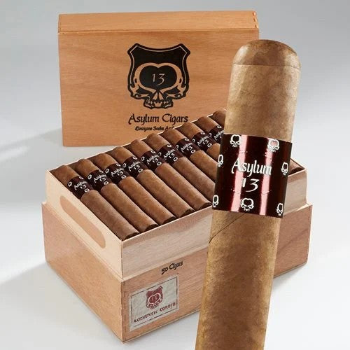 Asylum 13 Authentic Corojo Robusto Full Flavored Cigars Boston's Cigar Shop