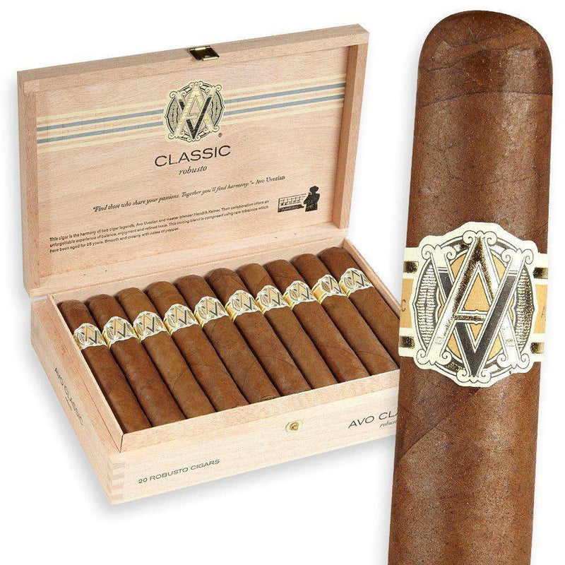 AVO Classic No. 5 Churchill Medium Flavored Cigars Boston's Cigar Shop
