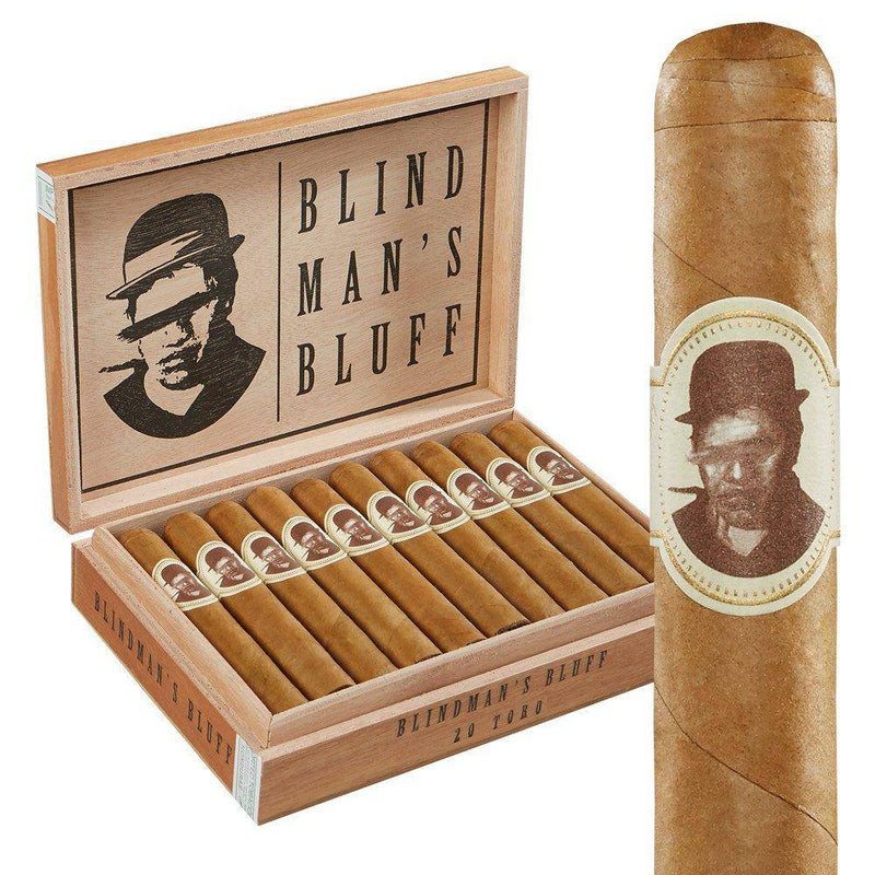 Caldwell Blind Man's Bluff Connecticut Robusto Medium Flavored Cigars Boston's Cigar Shop