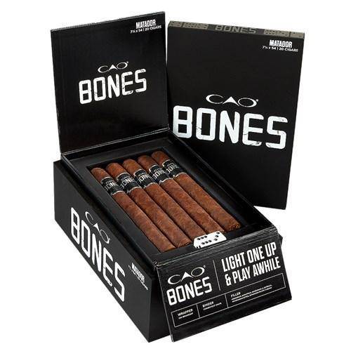 CAO Bones Maltese Gigante Medium Flavored Cigars Boston's Cigar Shop