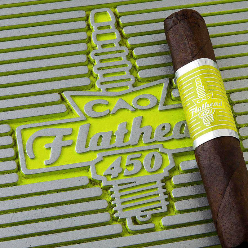 CAO Flathead V450 Sparkplug Robusto Full Flavored Cigars Boston's Cigar Shop