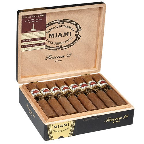 Casa Fernandez Miami Reserva Robusto Full Flavored Cigars Boston's Cigar Shop
