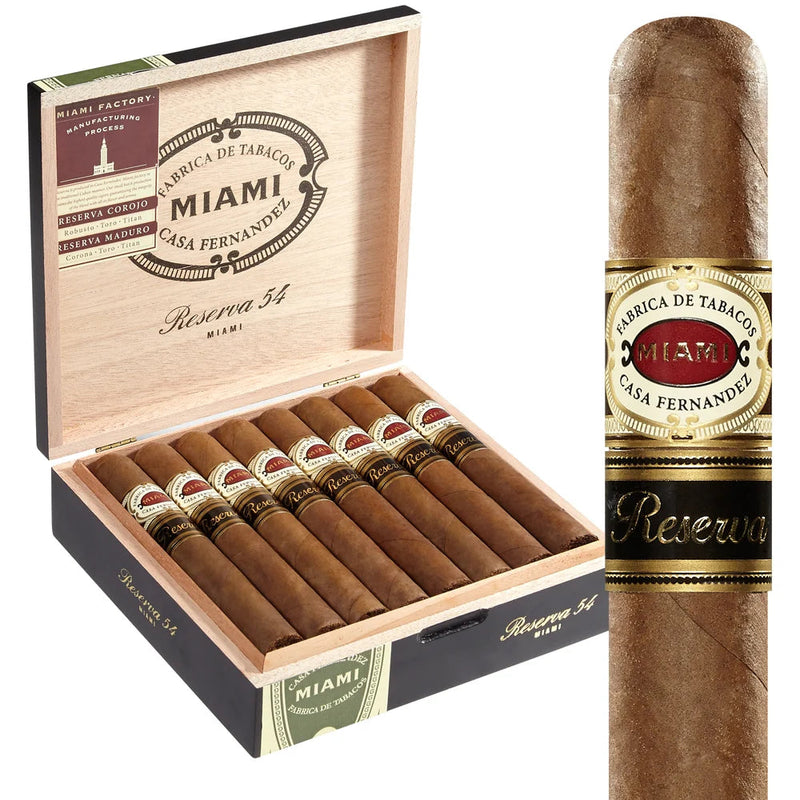 Casa Fernandez Miami Reserva Robusto Full Flavored Cigars Boston's Cigar Shop