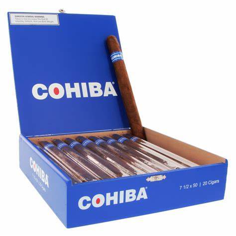 Cohiba Blue Churchill Medium Flavor Cigar Boston's Cigar Shop