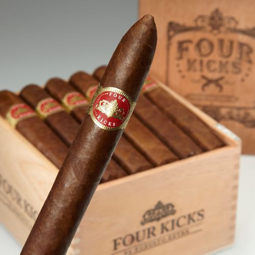 Four Kicks by Crowned Heads Robusto Sweet Flavored Cigar Boston's Cigar Shop