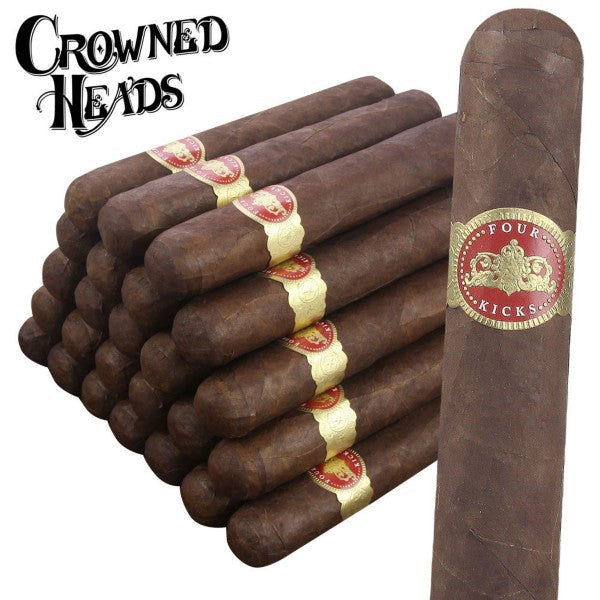 Four Kicks by Crowned Heads Robusto Sweet Flavored Cigar Boston's Cigar Shop