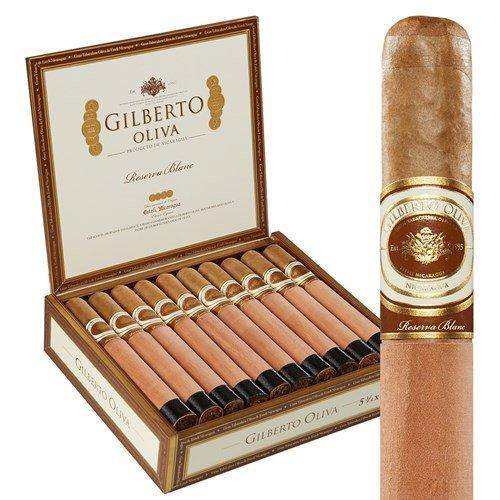 Gilberto Oliva Reserva Blanc 543 Medium Flavored Cigars Boston's Cigar Shop