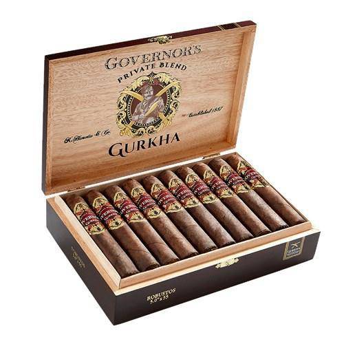 Gurkha Governor's Private Blend Robusto Coffee Infused Boston's Cigar Shop