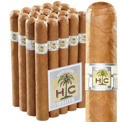 HC Series White Shade Grown Churchill Mild Flavor Cigar Boston's Cigar Shop