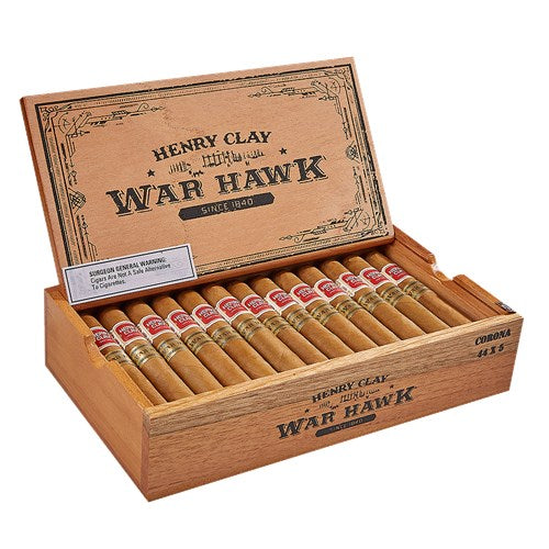 Henry Clay War Hawk Corona Medium Flavored Cigars Boston's Cigar Shop