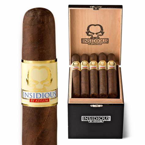 Insidious Asylum Maduro 550 Robusto Sweet Flavored Cigar Boston's Cigar Shop