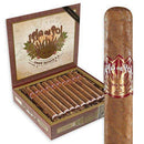 Drew Estate Isla del Sol Churchill coffee-infused cigar with dark wrapper and premium cigar band, lying on a wooden surface.