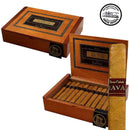 Java by Drew Estate Latte Robusto coffee-infused cigar with a dark wrapper and premium appearance, designed for rich flavor.
