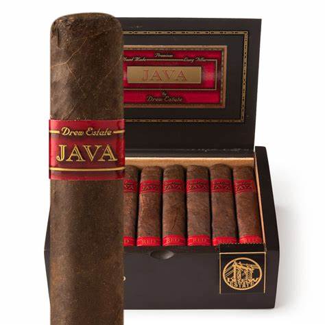 Java Red By Drew Estate Petite Corona Coffee Infused Boston's Cigar Shop