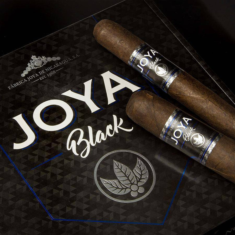 Joya de Nicaragua Black Double Robusto Coffee Infused Boston's Cigar Shop
