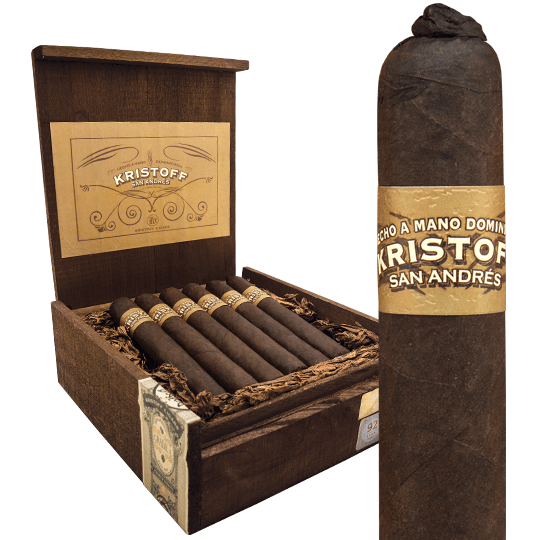 Kristoff San Andres Robusto Coffee Infused Boston's Cigar Shop