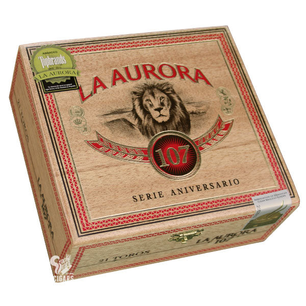 La Aurora 107 Robusto Medium Flavored Cigars Boston's Cigar Shop