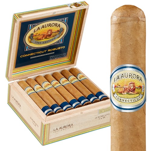 La Aurora Preferidos Sapphire Robusto Full Flavored Cigars Boston's Cigar Shop