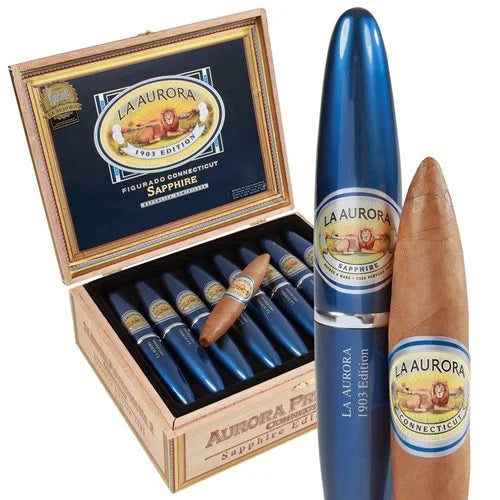 La Aurora Preferidos Sapphire Toro Full Flavored Cigars Boston's Cigar Shop