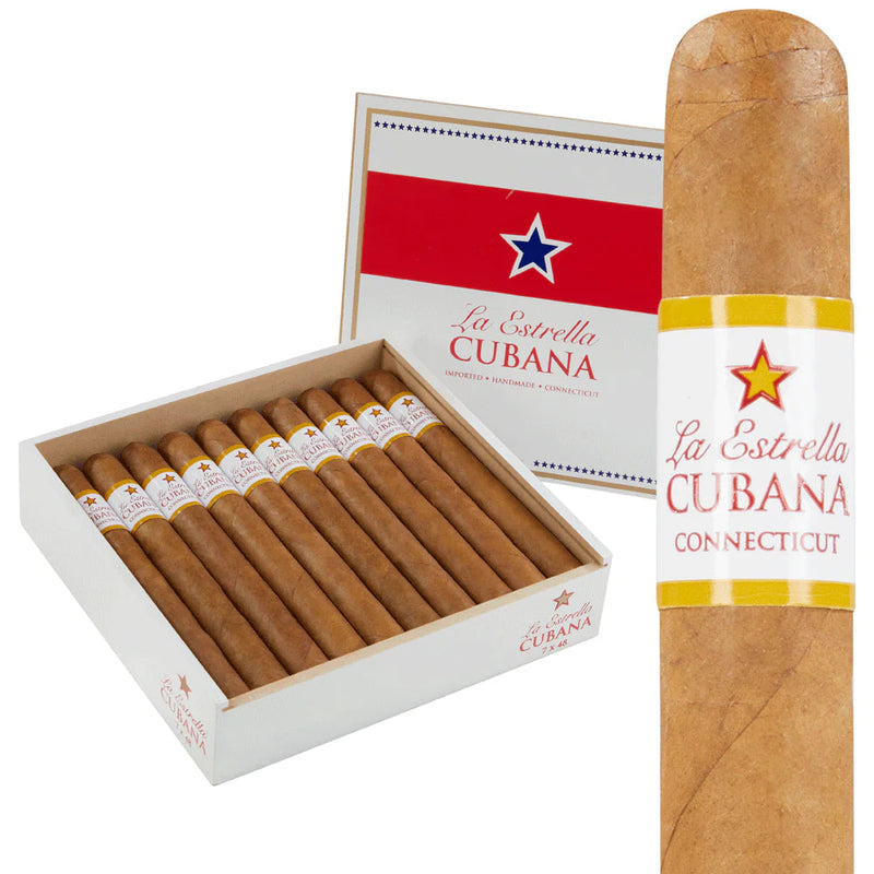 La Estrella Cubana Connecticut Churchill Mild Flavor Cigar Boston's Cigar Shop