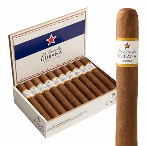 La Estrella Cubana Habano Churchill Medium Flavored Cigars Boston's Cigar Shop