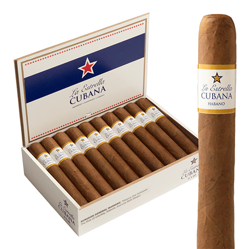 La Estrella Cubana Habano Churchill Medium Flavored Cigars Boston's Cigar Shop