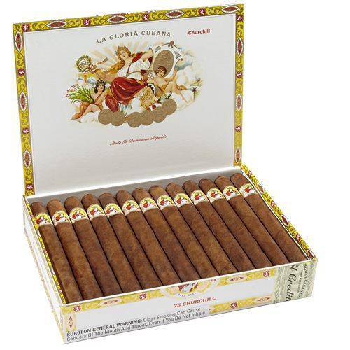 La Gloria Cubana Churchill Natural Full Flavored Cigars Boston's Cigar Shop