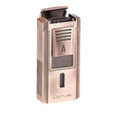 Lotus Duke V Triple Torch V-Cut Copper Cigar Cutter Boston's Cigar Shop