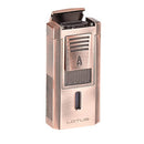 Lotus Duke V Triple Torch V-Cut Copper Cigar Lighter Boston's Cigar Shop