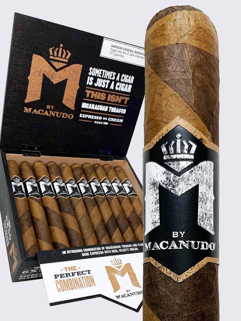 M' by Macanudo Espresso Toro Coffee Infused Boston's Cigar Shop