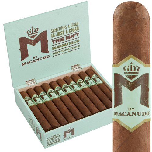 M by Macanudo Mint Medium Flavored Cigars Boston's Cigar Shop