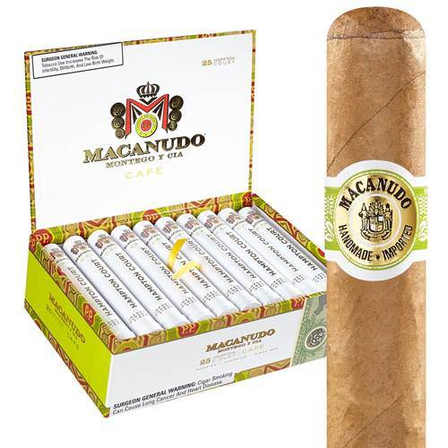 Macanudo Cafe Court Portifino Tubes Mild Flavor Cigar Boston's Cigar Shop