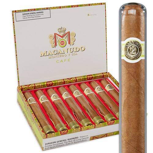 Macanudo Cafe Crystal Tubes Mild Flavor Cigar Boston's Cigar Shop