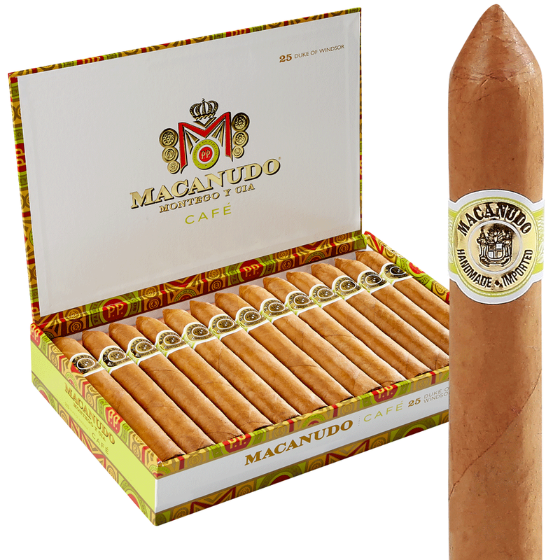 Macanudo Cafe Duke Of Windsor Belicoso Mild Flavor Cigar Boston's Cigar Shop