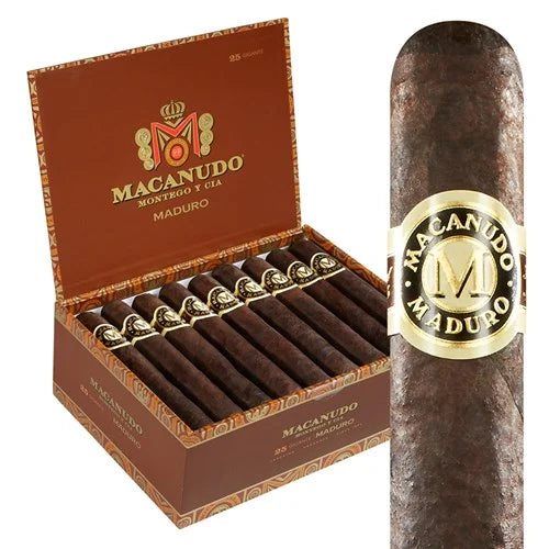 Macanudo Maduro Gigante Medium Flavored Cigars Boston's Cigar Shop